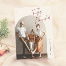 Feliz Navidad Arch Foto Natal