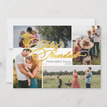 Feliz Navidad Gold Natal Quatro Foto Colagem