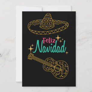 Cartão De Festividades Feliz Navidad natal