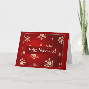 Cartão De Festividades Feliz Navidad Personalizável