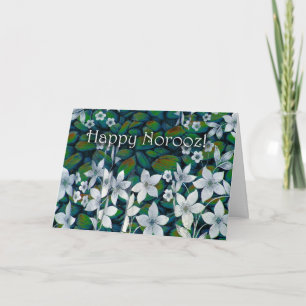 Cartão De Festividades Feliz Norooz, Ano Novo Persa
