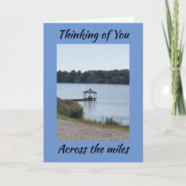 CARTÃO DE FESTIVIDADES FELIZ OBRIGAÇÃO POR "ATRAVESSAR OS MILHOS" (Frente)