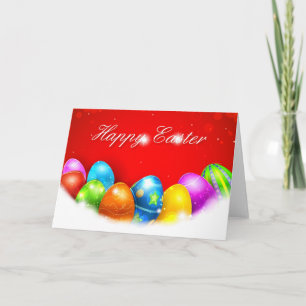 Cartão De Festividades Feliz Páscoa