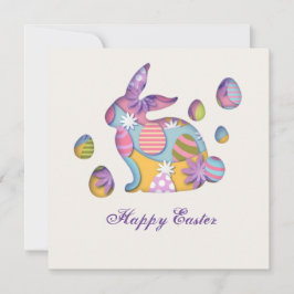 Cartão De Festividades Feliz Páscoa