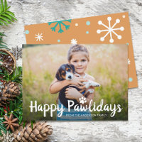 Feliz Pawlidays Pet Dog Puppy Foto