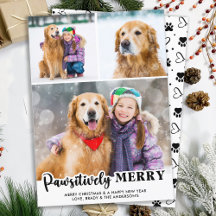 Feliz Pawsitivamente Personalizada 3 Cachorros Fot