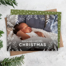 Feliz Pequena Foto da Sobreposição Botânica de Nat