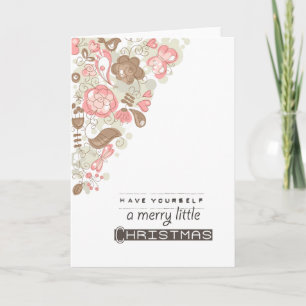 Cartão De Festividades Feliz pequeno Natal