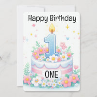 Feliz Primeiro Aniversário