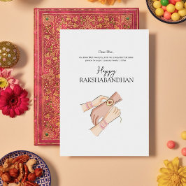 Cartão De Festividades feliz rakhi, rakshabandhan, festival indiano.