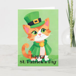 Cartão De Festividades Feliz Rua, Paddy's Day Playful Holiday Card