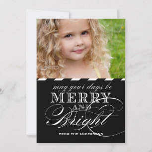 CARTÃO DE FESTIVIDADES FELIZ SIMPLES E PLACA PLANA FOTOGRÁFICA BRILHA   