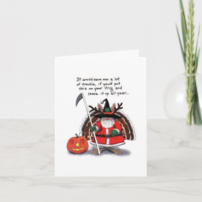 Cartão De Festividades Feliz Tudo! (Frente)