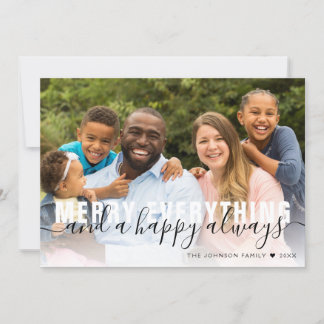 Cartão De Festividades Feliz Tudo Família Dourada Natal