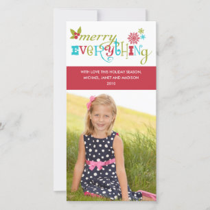 Cartão De Festividades Feliz Tudo - Feriado Multicultural