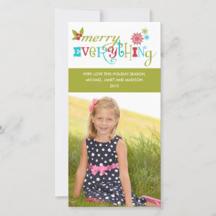 Cartão De Festividades Feliz Tudo - Feriado Multicultural