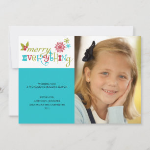 Cartão De Festividades Feliz Tudo - Feriado Multicultural