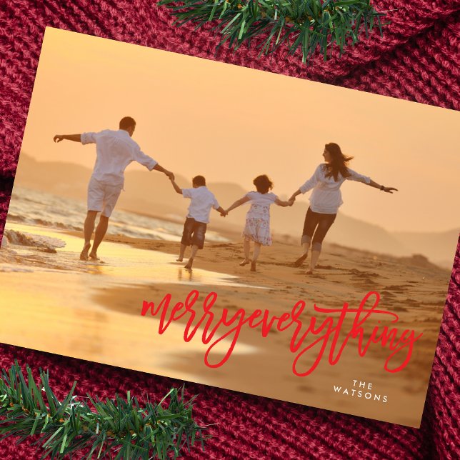 Cartão De Festividades Feliz Vermelha - Tudo Foto (Criador carregado)