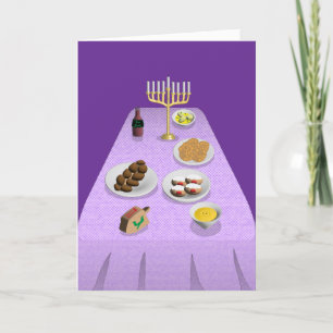 Cartão De Festividades Felizes Dias de Challah!