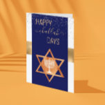 Cartão De Festividades Felizes Dias de Challah  Hanukkah<br><div class="desc">Este design foi criado através de arte digital. Ele pode ser personalizado na área fornecida, alterando a foto e/ou texto. Ou pode ser personalizado escolhendo a opção "clique para personalizar ainda mais" e excluir ou alterar a cor do fundo, adicionar texto, alterar a cor ou o estilo do texto, ou...</div>