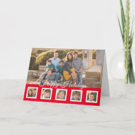 Cartão De Festividades Felizes Feriados - Design