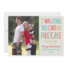 Felizes Férias Felizes, Fruitcake Engraçado