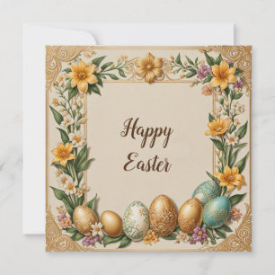 Cartão De Festividades Felz pascoa