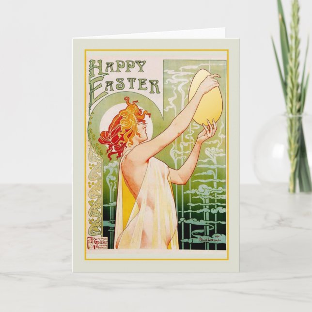 Cartão De Festividades Felz pascoa (Frente)