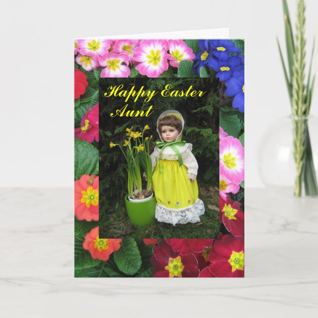 Cartão De Festividades Felz pascoa (Frente)