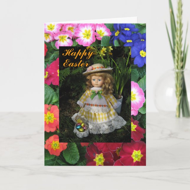 Cartão De Festividades Felz pascoa 5 (Frente)