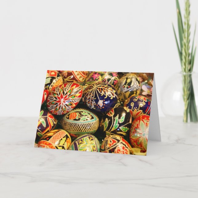 Cartão De Festividades FELZ PASCOA **ALEMÃO** **Frohe Ostern** (Frente)