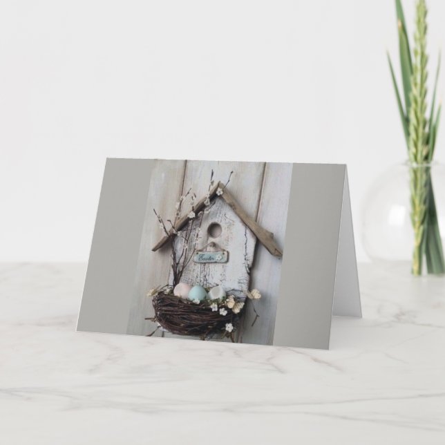 Cartão De Festividades ****FELZ PASCOA*** e SPRINGTIME TAMBÉM! (Frente)