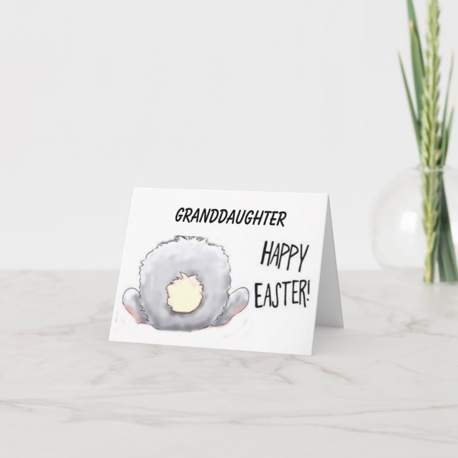 CARTÃO DE FESTIVIDADES FELZ PASCOA ***FILHA*** (Frente)