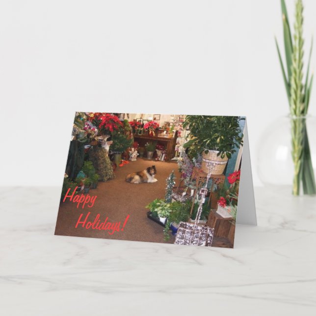 Cartão De Festividades Feriado (Frente)