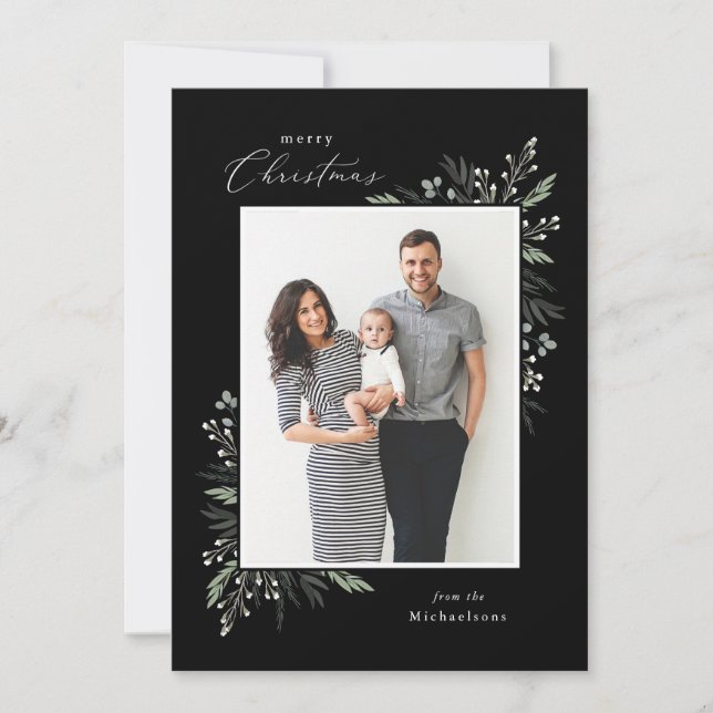 Cartão De Festividades Feriado (Frente)