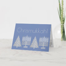 Feriado Azul Chrismukkah Silver Adicionar Sua Foto