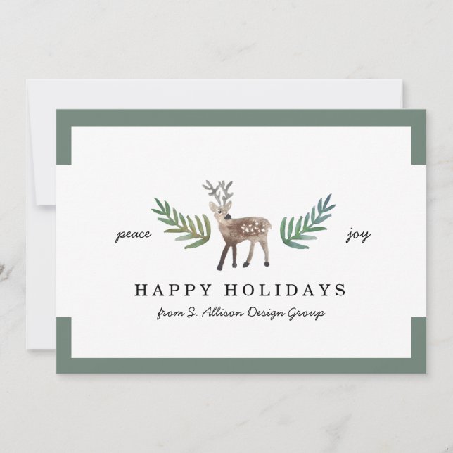 Cartão De Festividades Feriado cara incorporado amado (Frente)