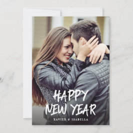 Cartão De Festividades Feriado de fotos do feliz ano novo