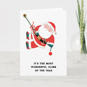 Cartão De Festividades Feriado de Natal engraçado