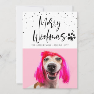 Cartão De Festividades Feriado de Natal Personalizado Pet 2