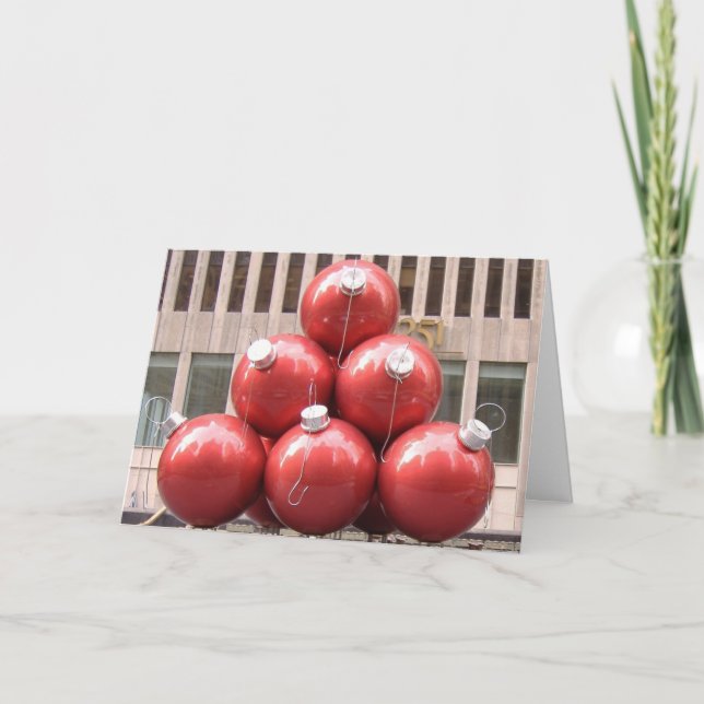 Cartão De Festividades Feriado grande 1 (Frente)