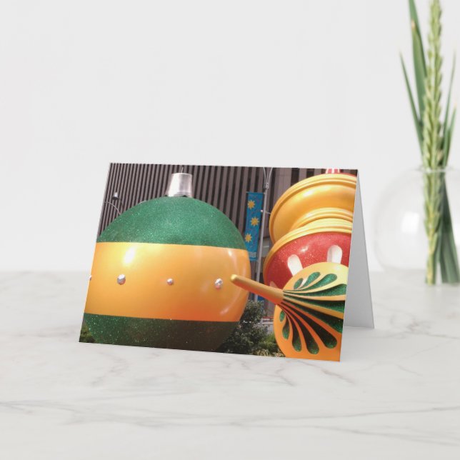 Cartão De Festividades Feriado grande 2 (Frente)