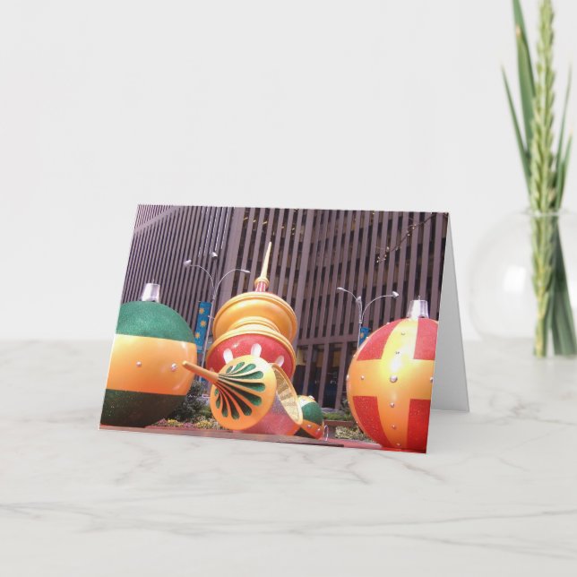 Cartão De Festividades Feriado grande 4 (Frente)