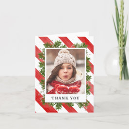 Cartão De Festividades Feriado, obrigado, Agulhas e pinos |