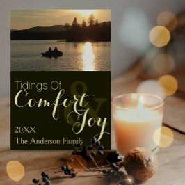 Cartão De Festividades Feriado russo simples ou foto de Natal