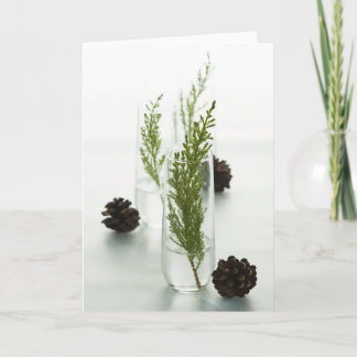 Cartão De Festividades Feriado verde