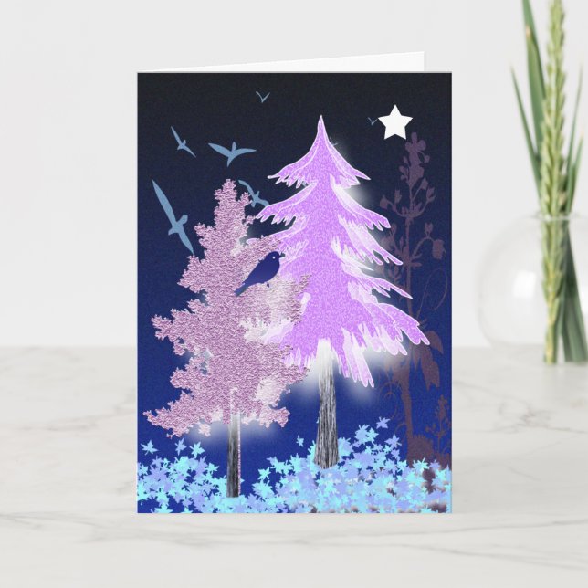 Cartão De Festividades Feriados (Frente)