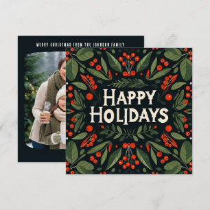 Cartão De Festividades Feriados Felizes Decorativos Amoras sagradas