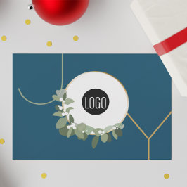 Cartão De Festividades Feriados felizes do Logotipo de Joy Business Féria