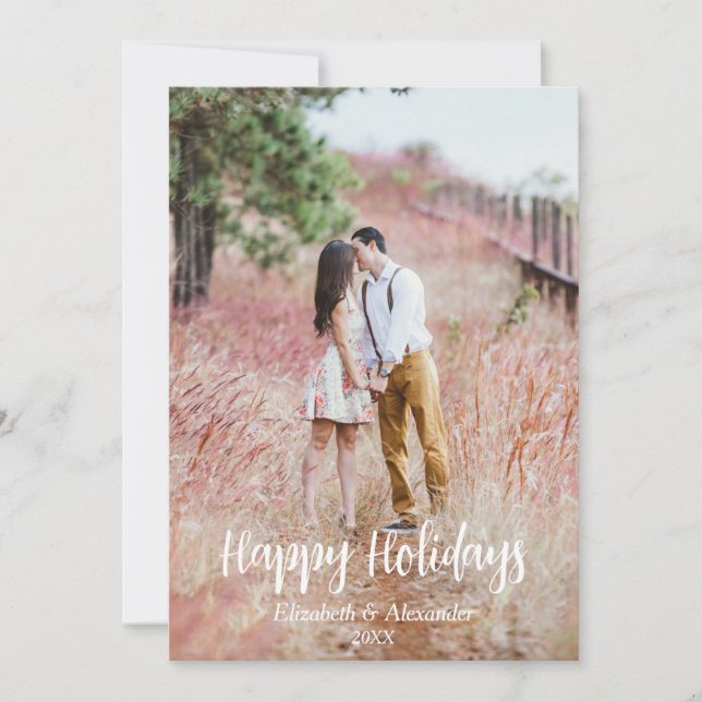 Cartão De Festividades Feriados Felizes do País de Quintal (Frente)